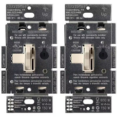 Toggler LED+ Dimmer Switch for Dimmable LED Bulbs, 150W Led/Single-Pole or 3-Way