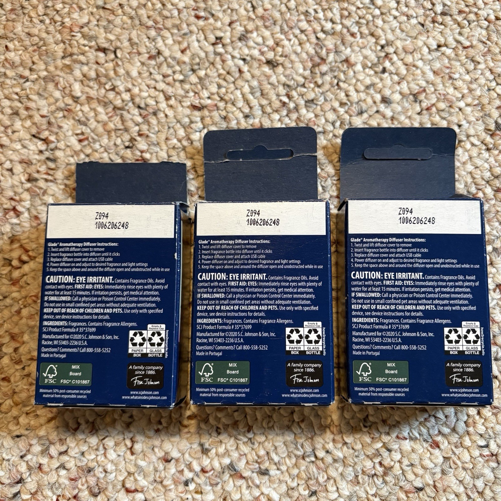 LOT x5 GLADE Aromatherapy Cool Mist Diffuser Refill CHOOSE CALM Lavender 0.56 Oz gallery