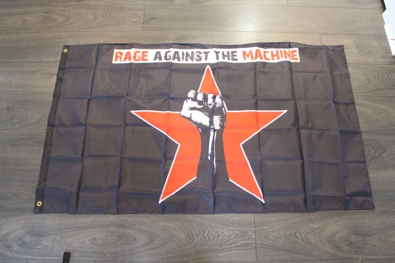 Rage Against the Machine Banner Flag 3x5 feet Rock Music Band USA Shipper CD gallery