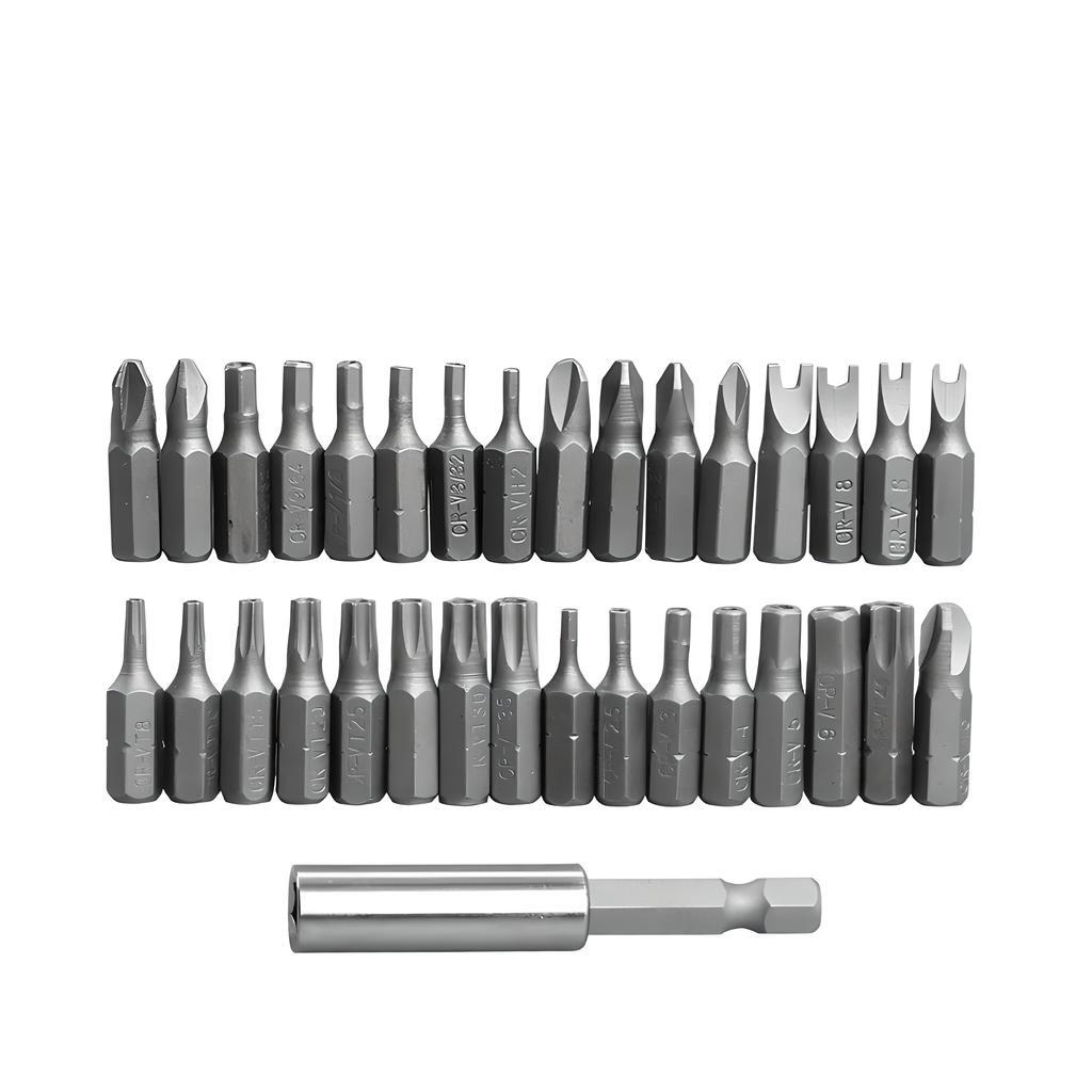 33 PCS Torx Security Bit Set - Hex Star Spanner & Tri-Wing Tamper-Proof Tool US gallery