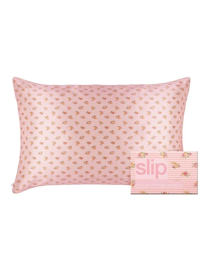Slip Pure Silk Queen Pillowcase in Petal gallery
