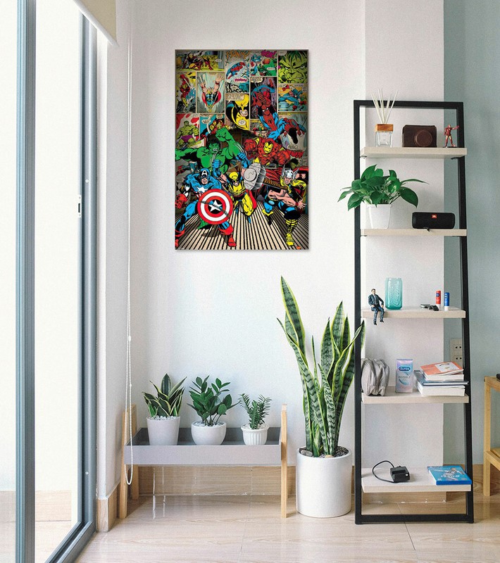 Marvel Comics - Comic Poster / Print (Here Come The Heroes) (Size: 24" X 36") gallery