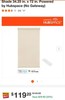 Home Decorators Smart Roller Shade 34.25" x 72" Powered by Hubspace Fabric Linen gallery