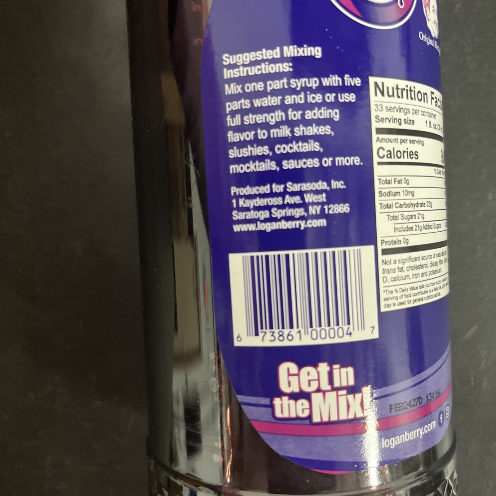 Crystal Beach Loganberry Syrup gallery