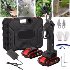 Electric Pruning Shears Cordless Pruner Brushless Branch Cutter with 2 Batteries