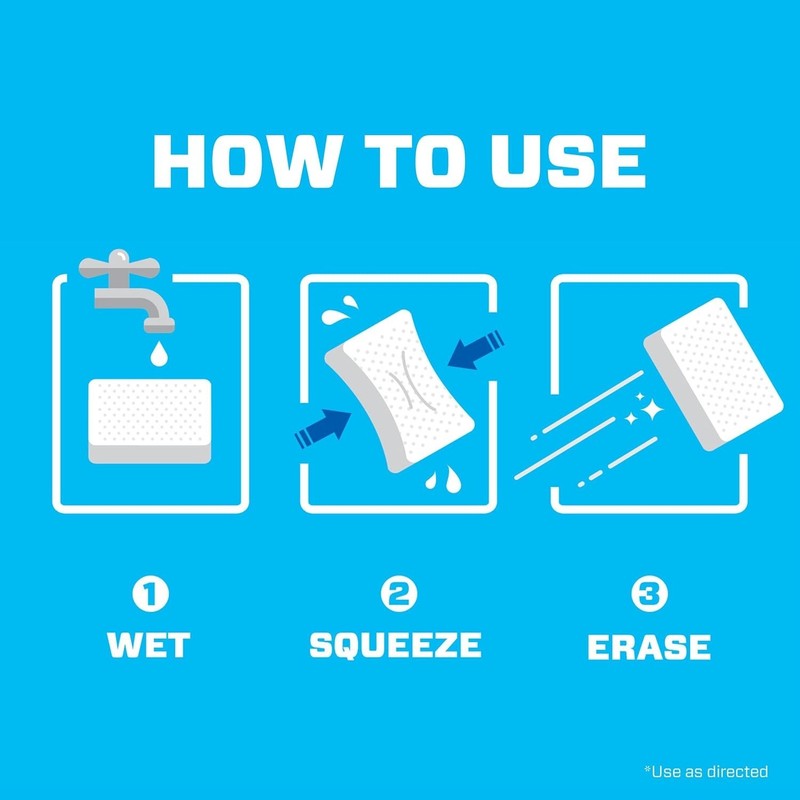 Magic Eraser Original Cleaning Pads, Multi Purpose Cleaner, Bathroom C gallery