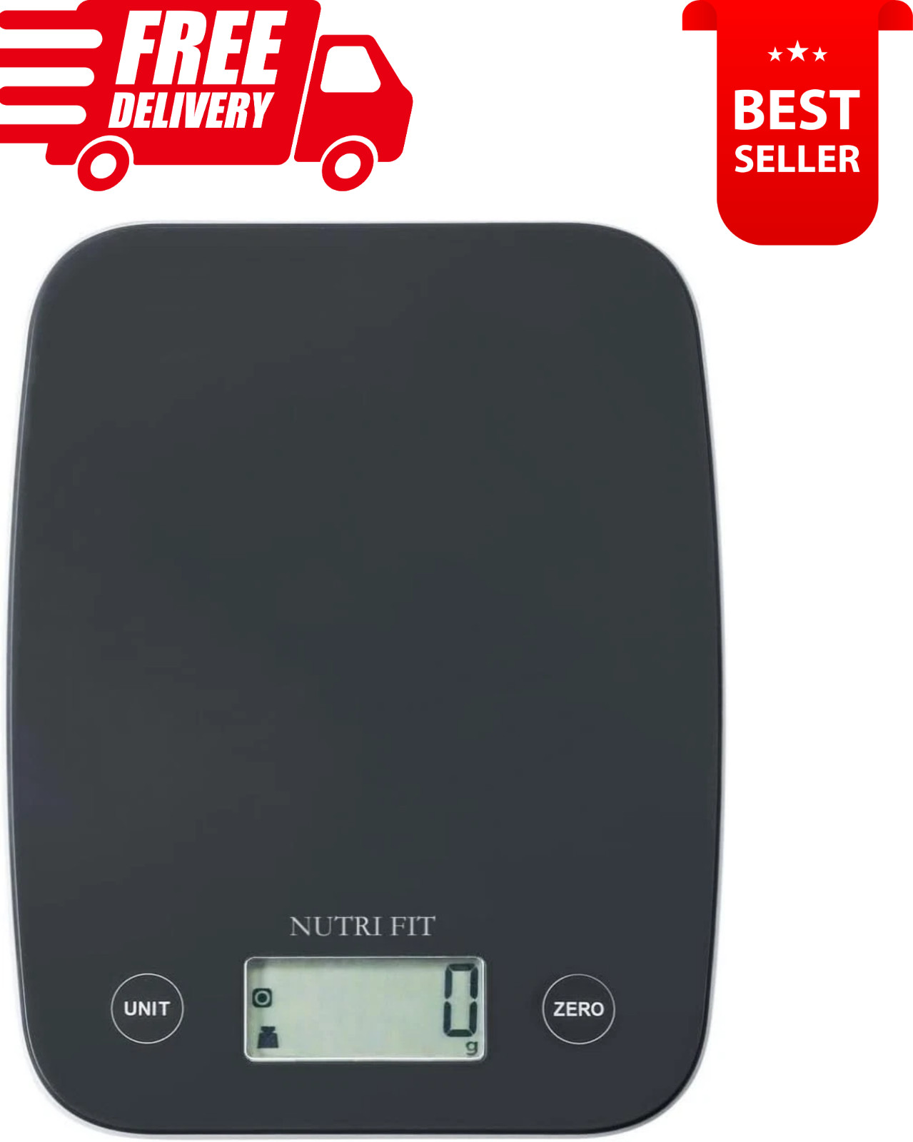 Digital Food Scale, 11Lb Kitchen Scale for Grams & Ounces, 0.1oz/1g Precision gallery