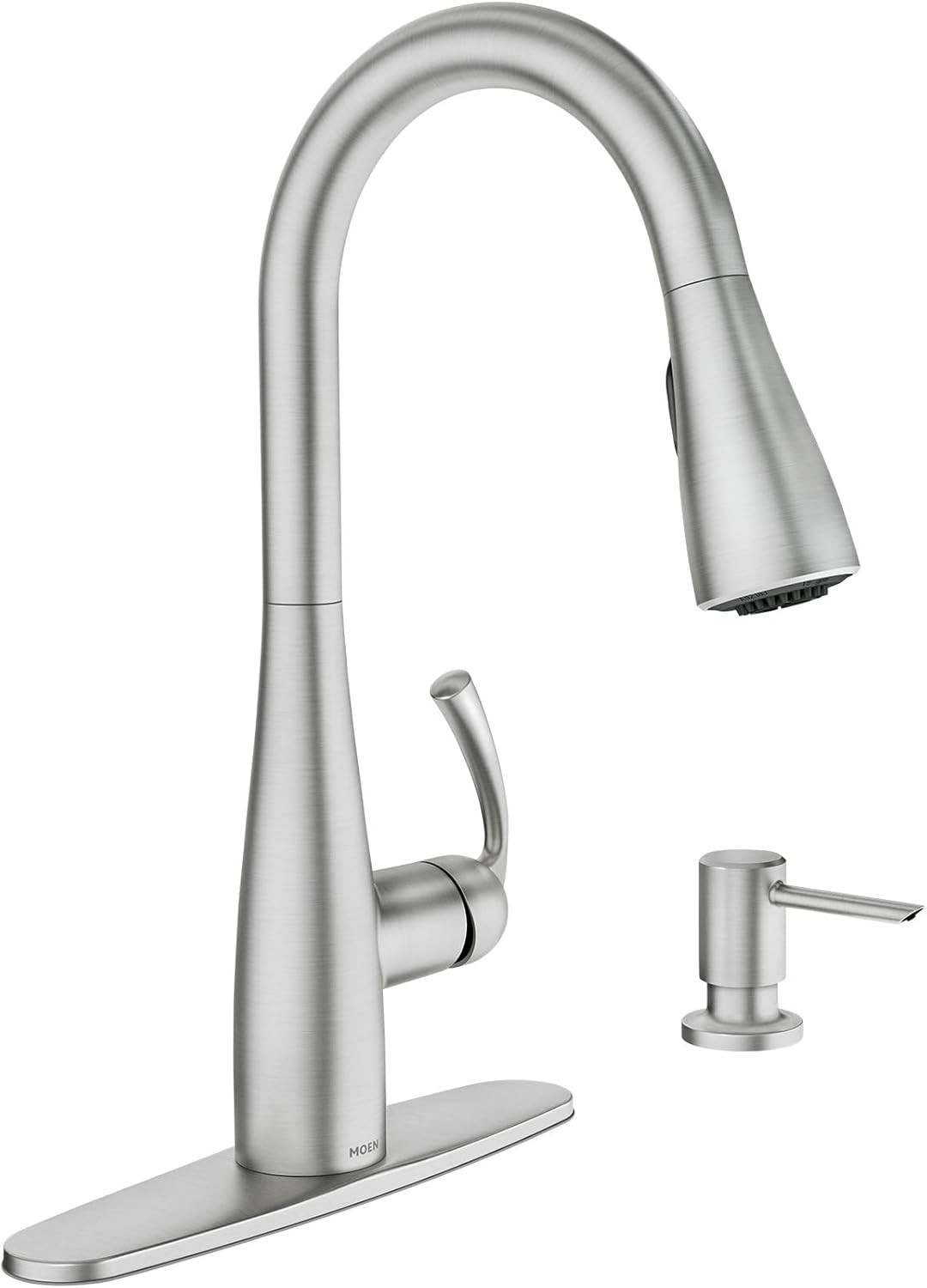 Moen 87014SRS Essie Kitchen Faucet Spot Resist Stainless Pulldown High Arc New gallery