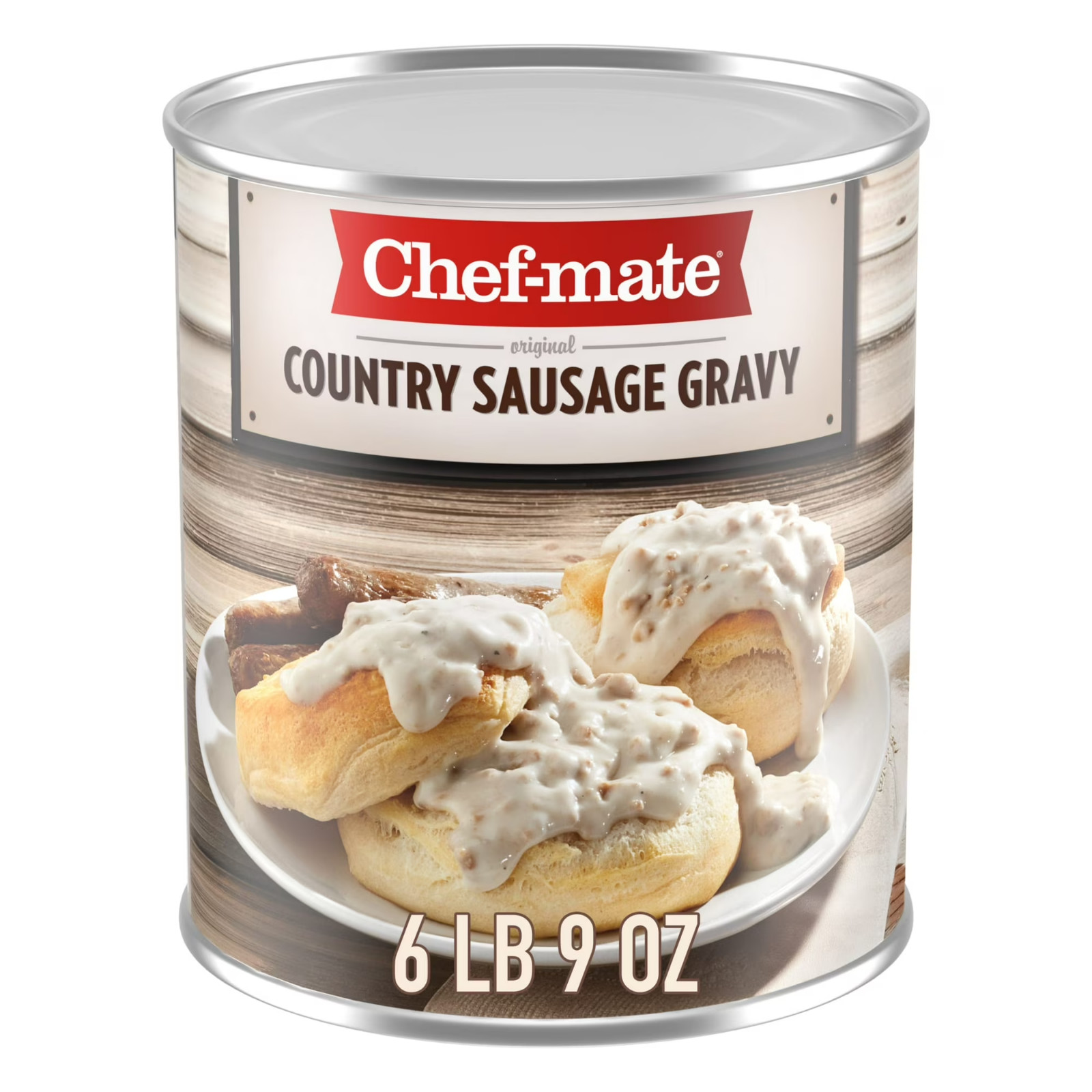 Chef-mate No Artificial Flavors Country Sausage Gravy, 105 oz Can Free Shipping gallery