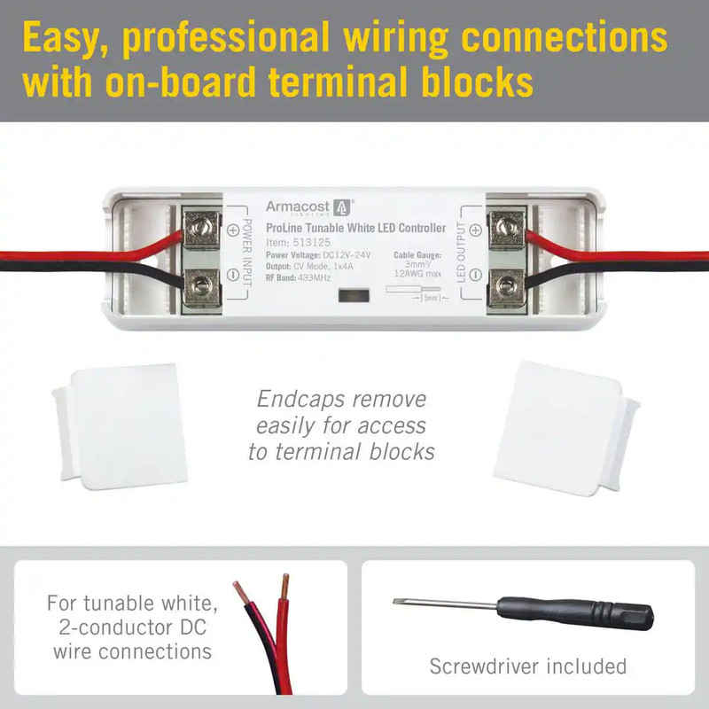 Proline CCT Tunable White Lighting LED Remote Control gallery