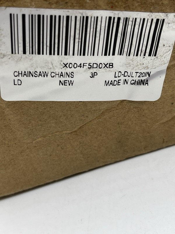 3-Pack Replacement Chainsaw Chain, 20-Inch, 72 Drive Links, 3/8" Pitch, .050" Ga gallery