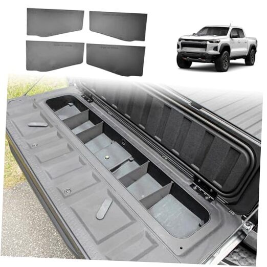 Tailgate Storage Dividers Compatible with Chevy Colorado/GMC Canyon 2026 2025 gallery