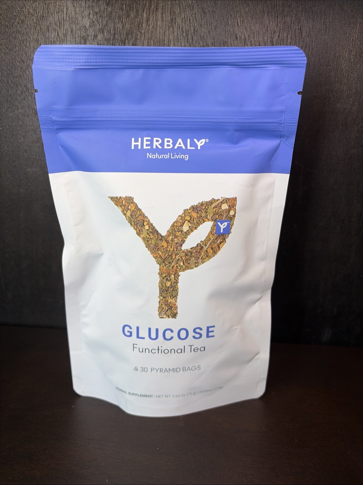EXP:12/28 HERBALY Glucose Functional Tea Organic Blood Sugar Wellness gallery
