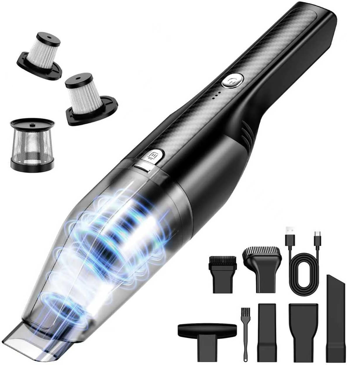 Handheld Vacuum Cordless -Car Vacuum Portable Cordless Cleaner with 11000Pa Powe gallery
