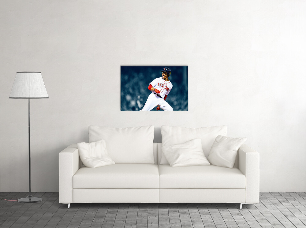 Mookie Betts Boston Red Sox Art Wall Indoor Room Outdoor Poster - POSTER 20x30 gallery
