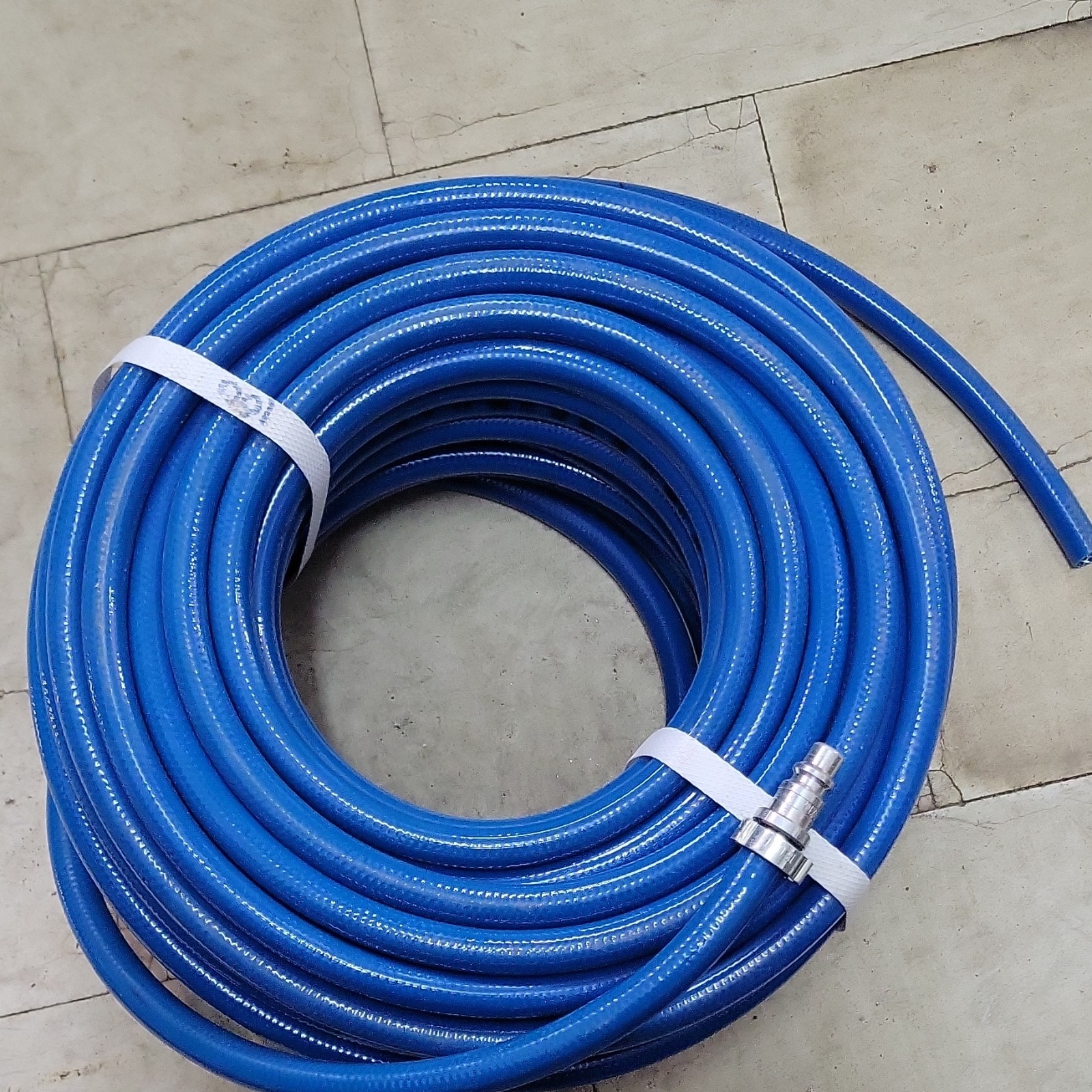 Blue Snap-On Air Hose with Connector, Single Item, 1 Piece, Air Line Tubing gallery
