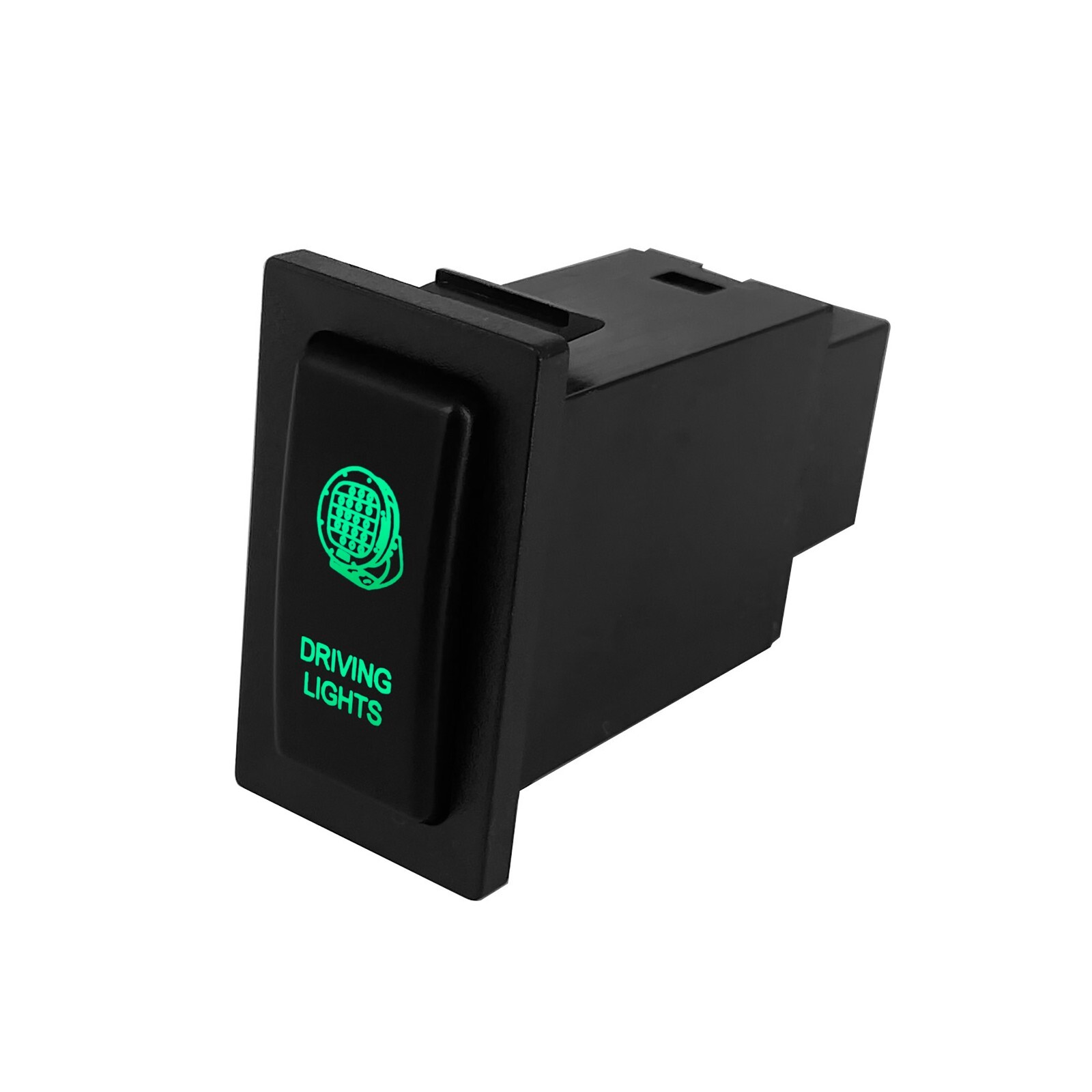 Push Button Switch Green Led 12V ON For Toyota Prado 95 LandCruiser 80 79 Series gallery