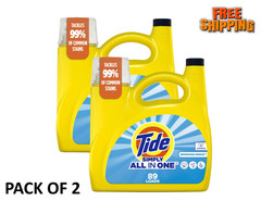 Tide Simply Liquid Laundry Detergent Refreshing Breeze Scent 117 fl oz 89 Loads