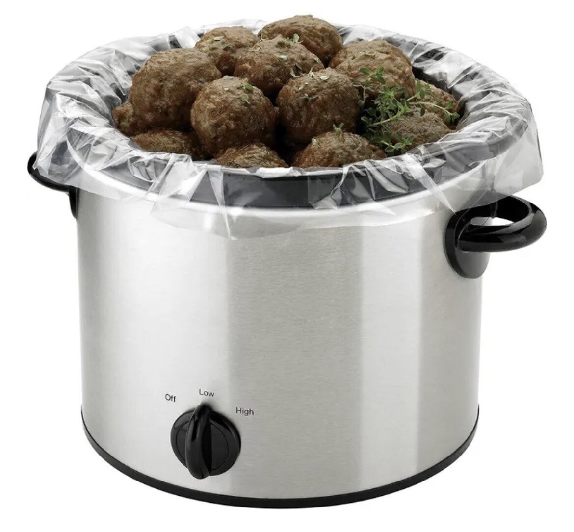 Small Slow Cooker Liner for Kitchen Use, Fits 1-3 Quarts 5 Count gallery
