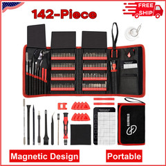 STREBITO Electronics Precision Screwdriver Sets 142-Piece With 120 Bits Magnetic