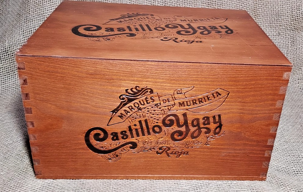Wine Crate - Marques de Murrieta Rioja Castillo Ygay 2012 Spain Sliding Lid gallery