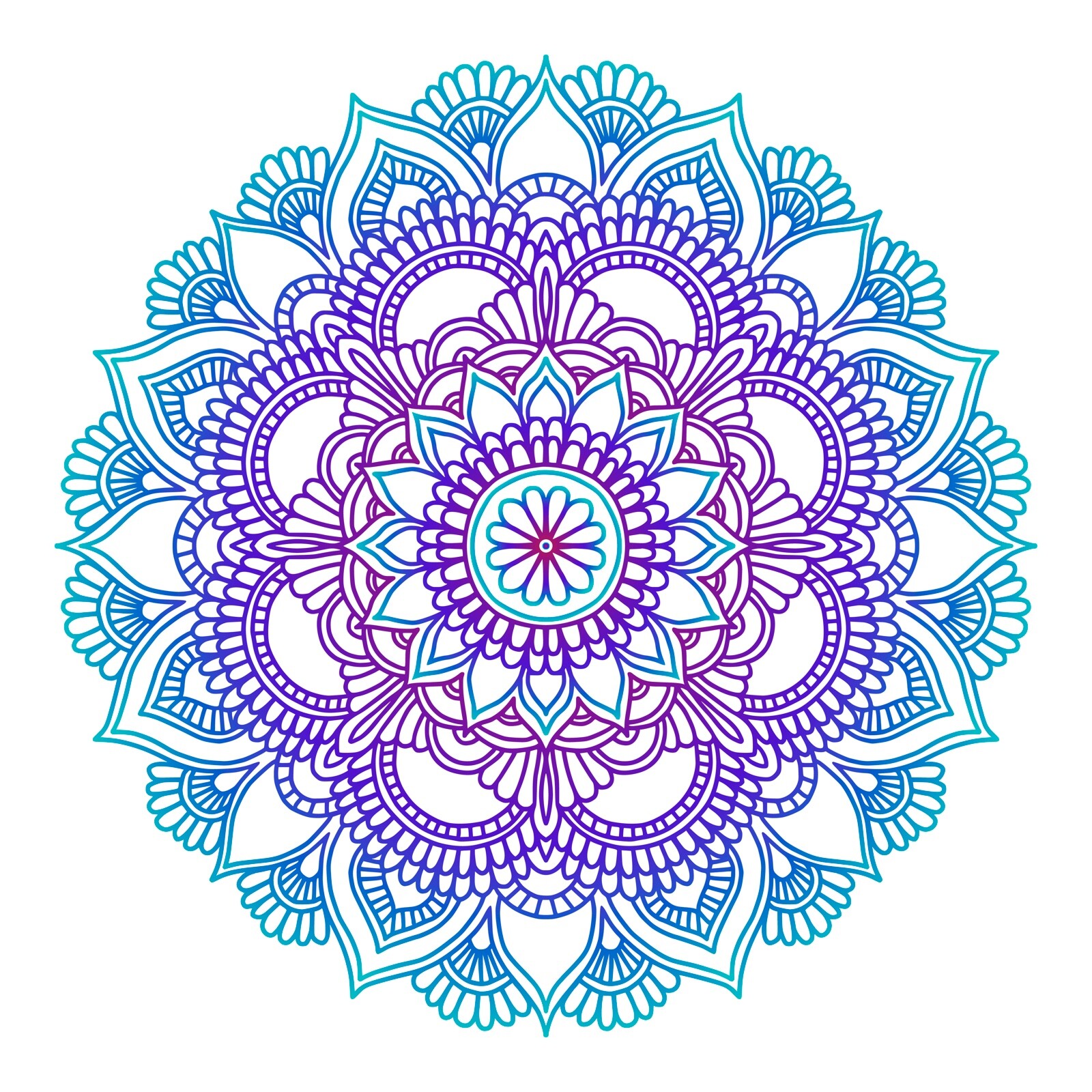 Vibrant Colorful Pattern Mandala Vinyl Sticker Car Sticker Decal Laptop Buddhist gallery