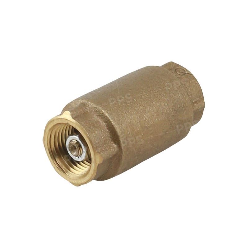 Midline Valve Inline Spring Loaded Check Valve, FIP Connection Cast Brass (5 PK) gallery