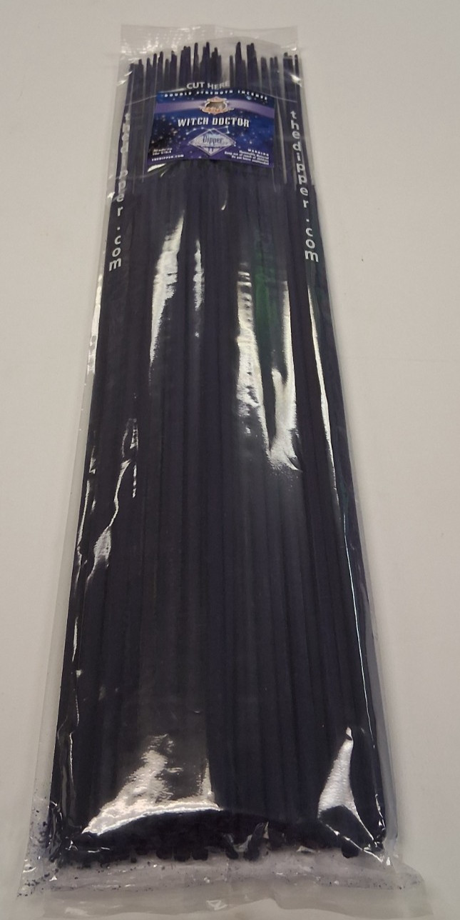 THE DIPPER DOUBLE STRENGTH 19 INCH INCENSE WITCH DOCTOR 25 STICKS 3+ HOURS gallery