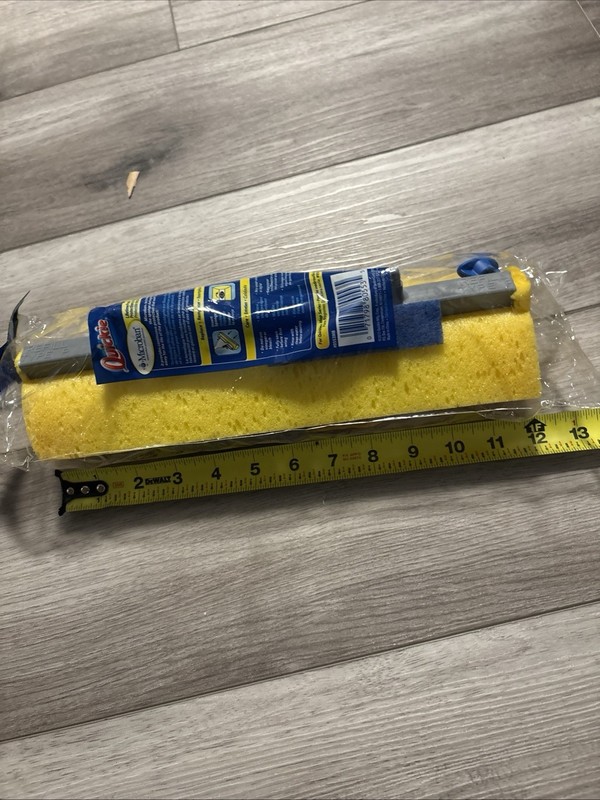 Jumbo Quickie Mop & Scrub Roller Mop Refill Microban 055/055B Type P 12” NEW gallery