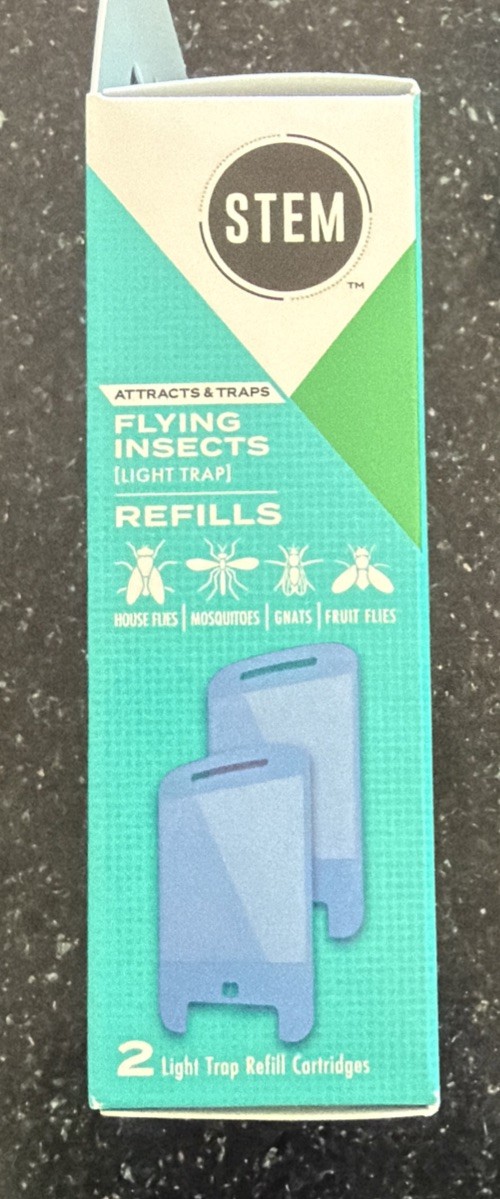 STEM Flying Insects Light Trap Refills. 2 Refill Cartridges. New. gallery