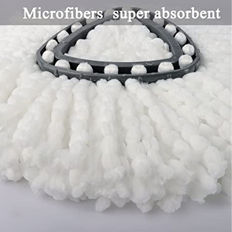 Replacement Microfiber Mop Head Easy Clean Wring Refill For O-Cedar Spin Mop gallery