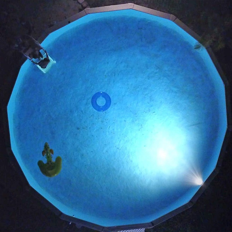 Swimline 24 Ft Solid Blue Round Above-Ground Swim Pool Overlap Liner (Open Box) gallery