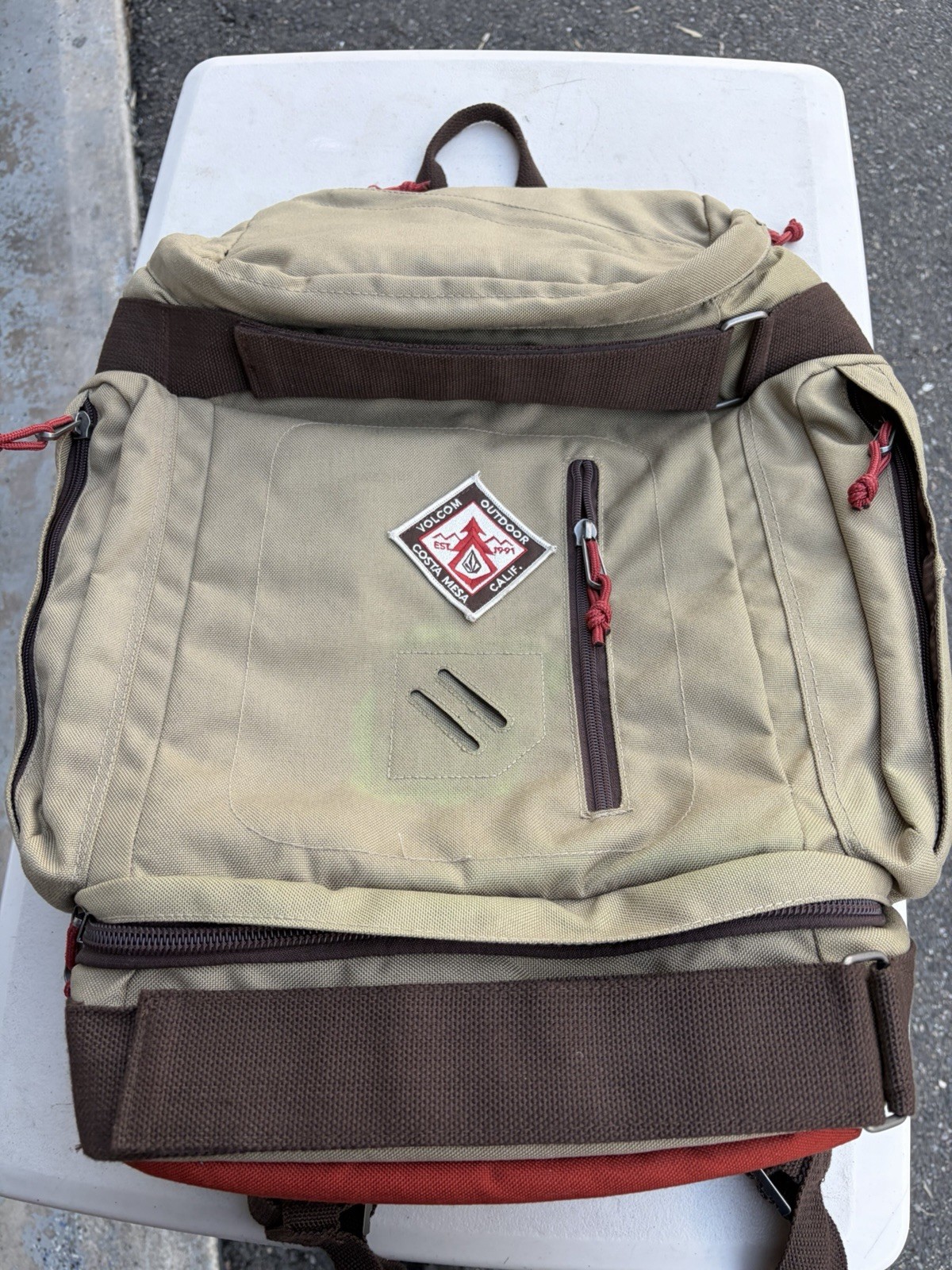 Volcano Outdoor Costa Mesa Back Pack Vintage 5