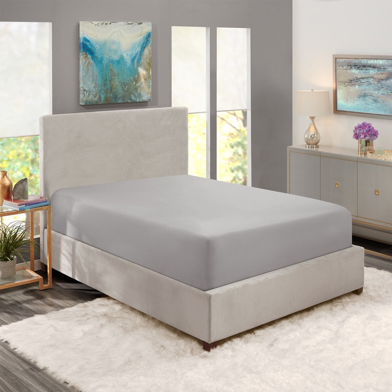 Fitted sheet Full Size 16” Deep Pocket Easy Care Breathable Elastic Bed Sheets gallery