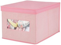 Soft Storage Box Stackables Fabric Closet Storage Organizer Soft Box MDesign