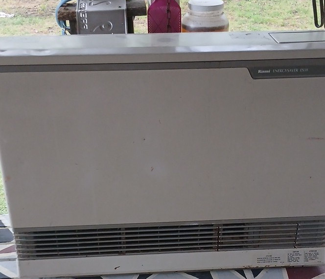 Rinnai ES38P RHFE-1004RFA-P Fan Type Direct Vent Wall Furnace LP Gas 36500 BTU