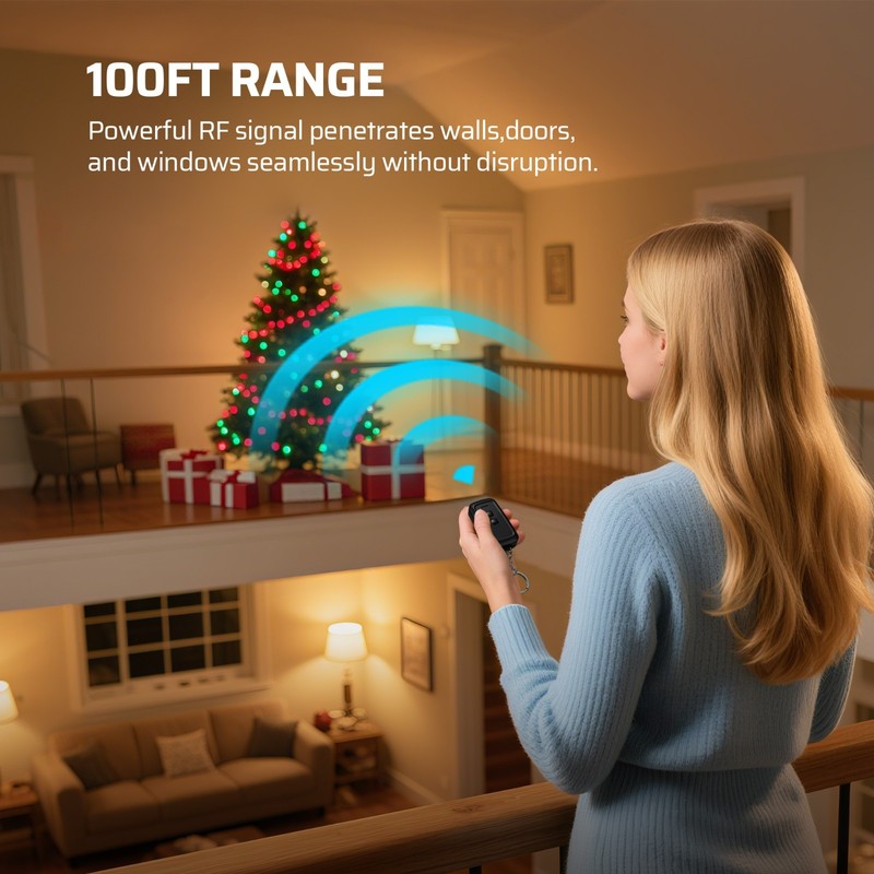 DEWENWILS Outdoor Remote Control Outlet, Indoor Wireless Remote Control Switch gallery