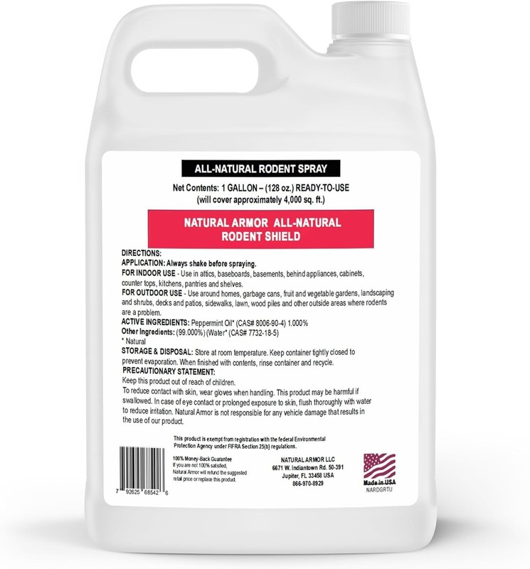 Peppermint Repellent for Mice/Mouse, Rats & Rodents. Natural Spray for Indoor... gallery