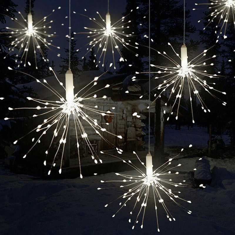 Firework LED String Lights 150LED Copper Wire Strip Fairy Light with Remote gallery