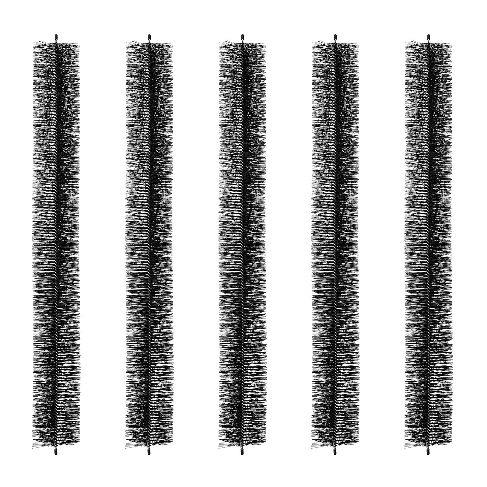 VEVOR Gutter Guard Brush 15 FT Length Bristle Leaf Guard Fit for 5 Inches Gutter gallery