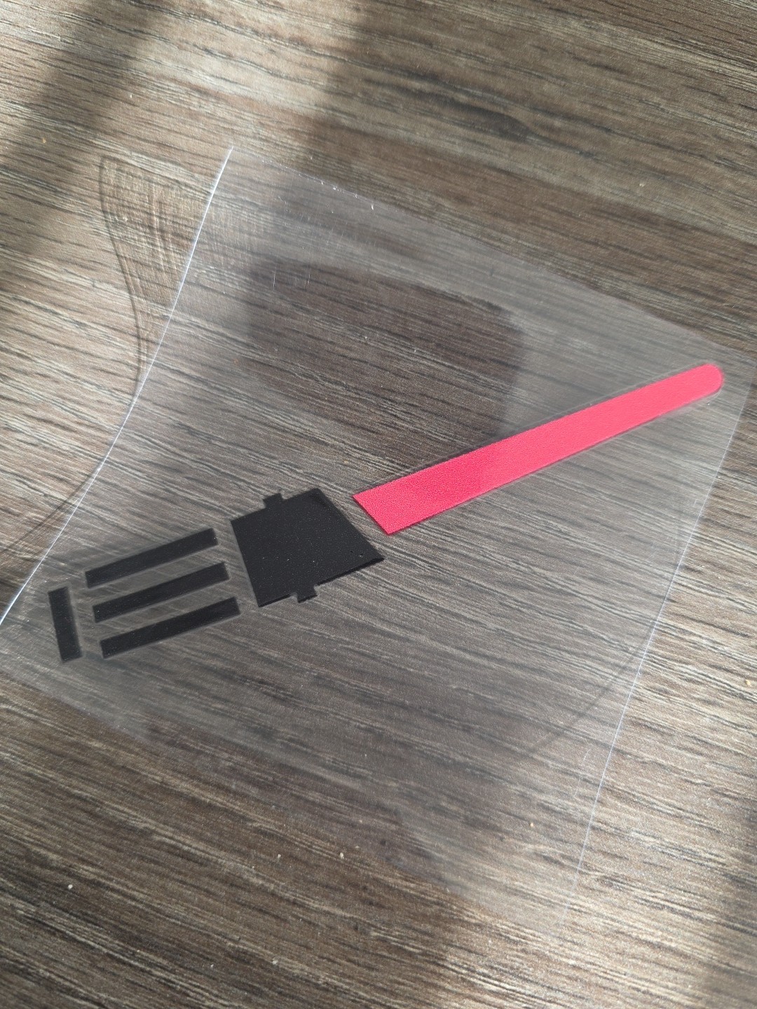 Starwars Lightsaber UV DTF Decal Sticker Waterproof Raised Made In USA gallery