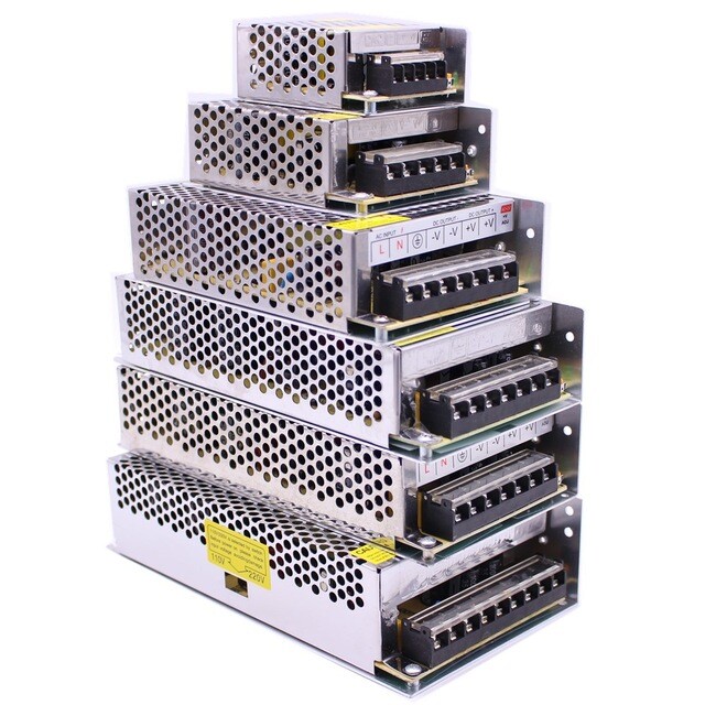 5V/12V24V Lighting Transformer 5A 10A Switching Power Supply 60W 120W 150W 360W gallery