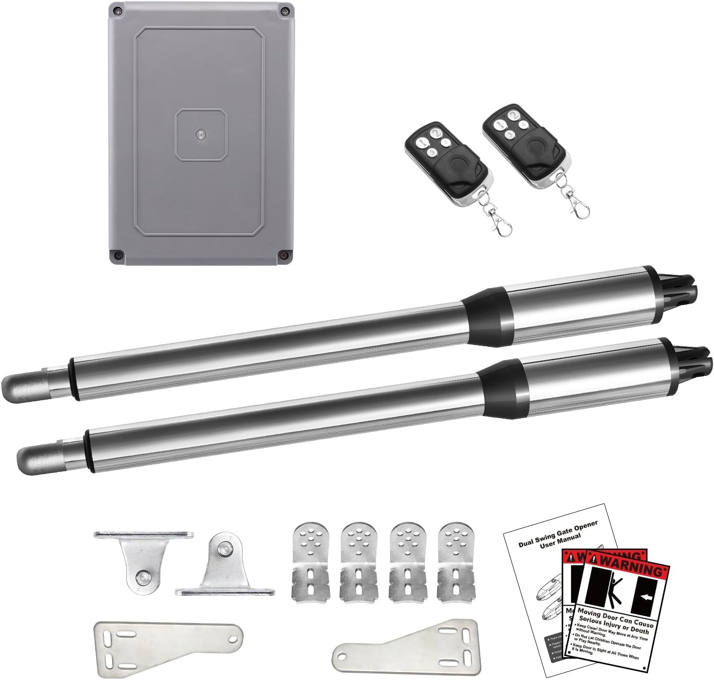 JUJIANG C01 Automatic Gate Opener Dual Swing 440lb 12FT gallery