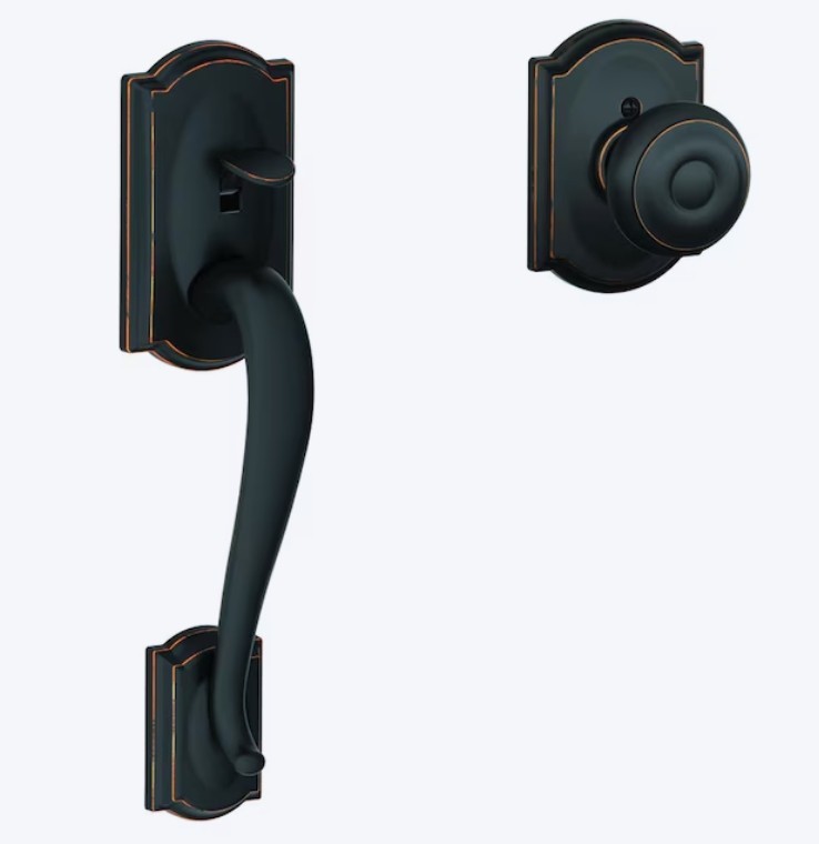 Schlage Camelot Entry Door Handle FE285 CAM 619 GEO CAM+ BE365 CAM 619 gallery