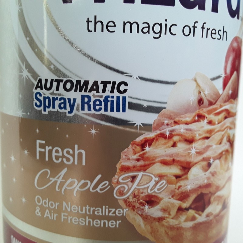Wizard Automatic Spray Refill-Fresh Apple Pie- Lot of 4, Last Up To 50 Days gallery