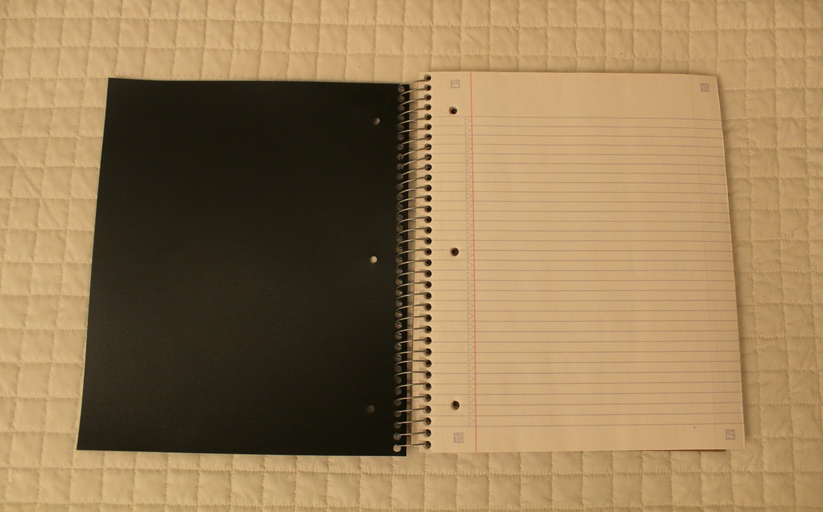 Five Star 3 Subject Notebook Black College Ruled Spiral Bound gallery