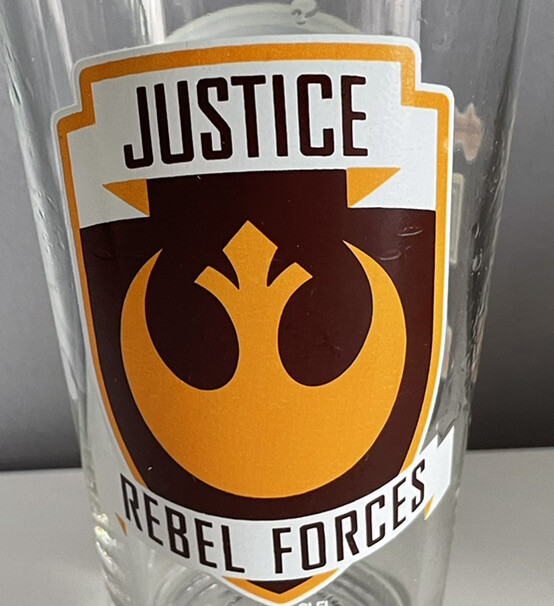 Star Wars The Force Awakens Rebel Forces X-Wing 16 oz Pint Beer Glass Tumbler gallery