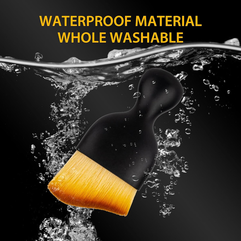 2PCS Car Interior Detailing Brush Soft Dusting Cleaner for Dashboard Air Vent gallery