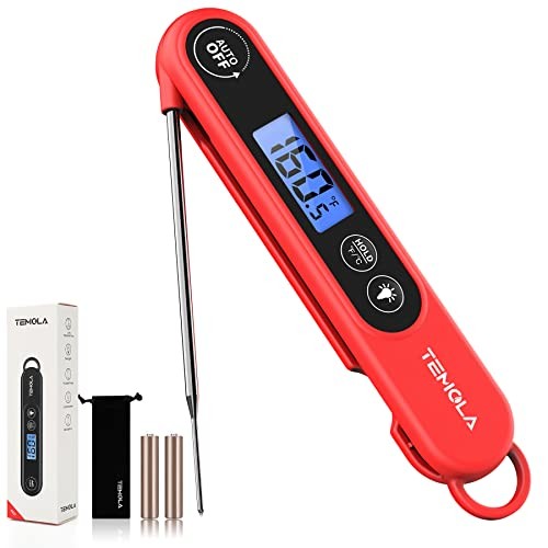 Meat Thermometer for Cooking, Instant Read Food Thermometer with Backlight gallery