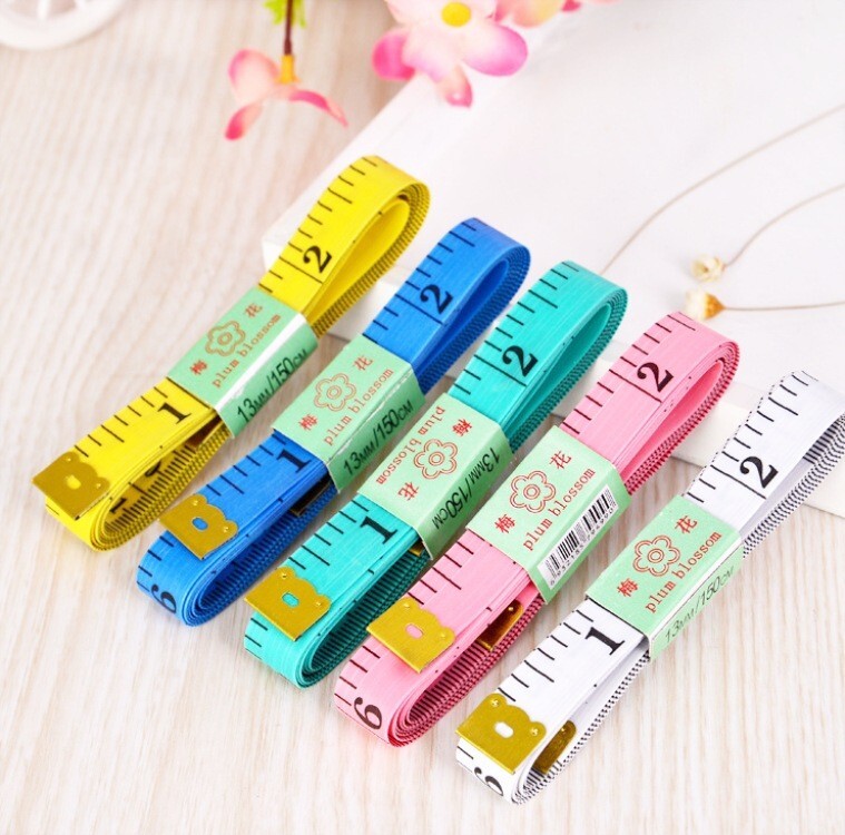 60"/150cm Soft Body Measuring Ruler Sewing Cloth Tailor Tape Measure US Seller A gallery